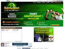 Tablet Screenshot of kestufoot.com
